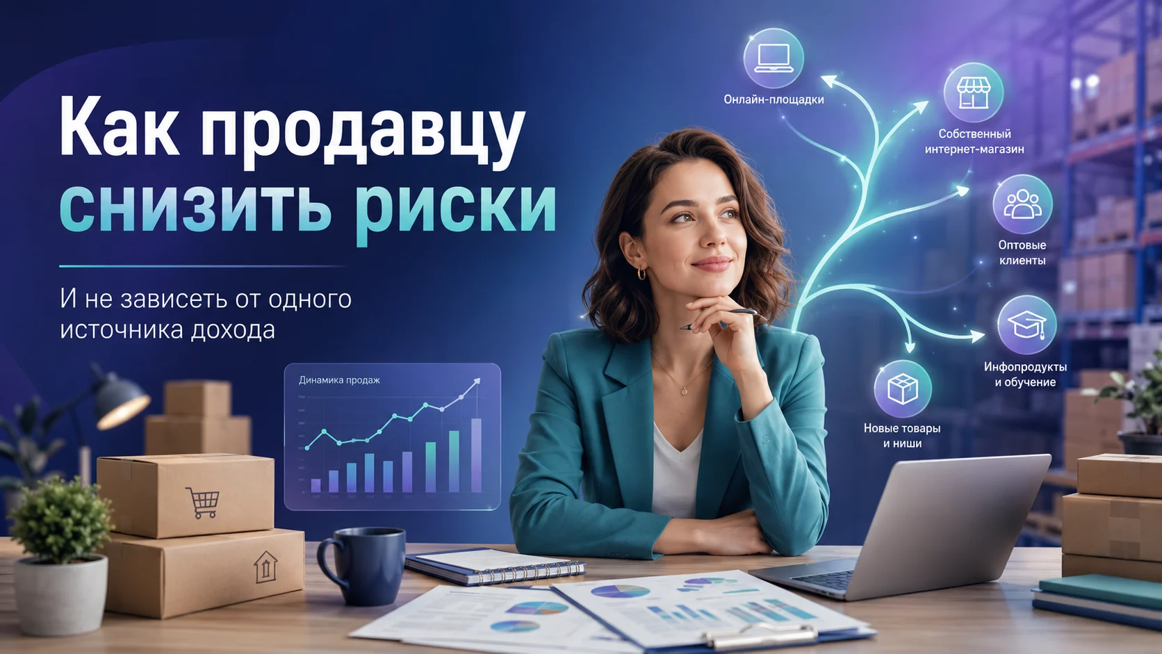 Как продавцу маркетплейсов снизить риски и не зависеть от одного источника дохода